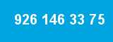 926 146 33 75 926 146 33 75